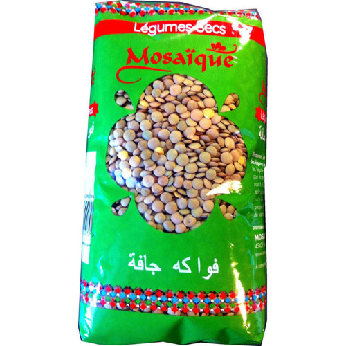 Mosaïque Lentilles blondes 1kg