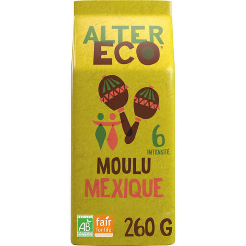 Alter Eco Cafe Mexique 100% Arabica Bio 260g