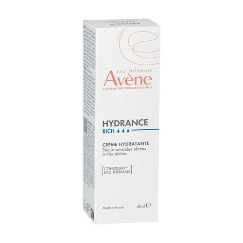 [Para] Avène Eau Thermale Hydrance Riche Crème Hydratante Peaux Sensibles Sèches à très sèches 40ml