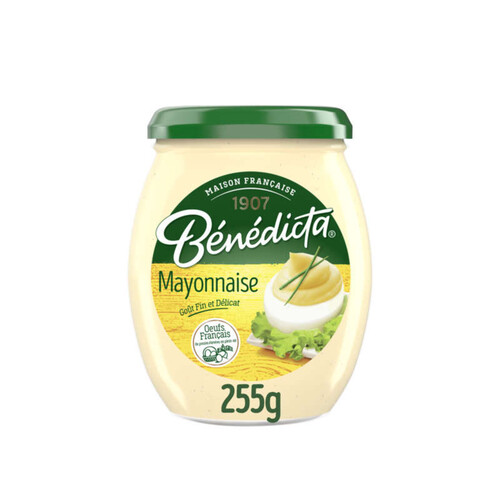 Bénédicta Mayonnaise bocal 255g