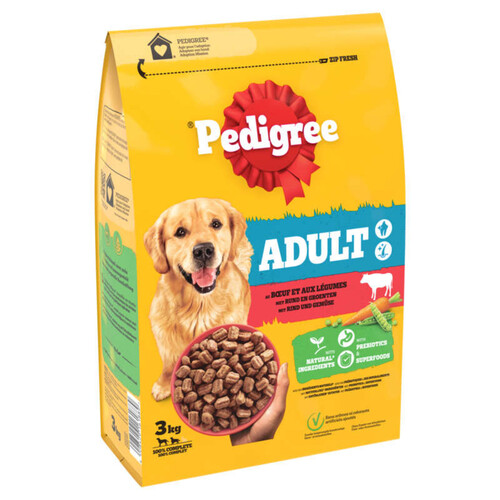 Pedigree Croquettes Boeuf Chien Adulte 2kg