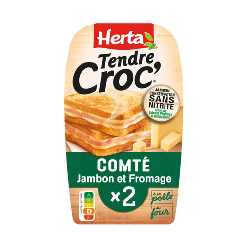 Herta Tendre Croc' Comté Jambon 200G