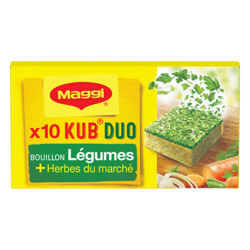 Maggi Bouillons aux Légumes et à l'Huile d'Olive 105g