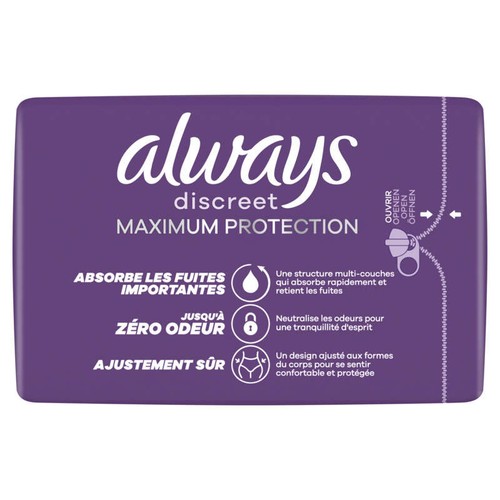Always Discreet Culottes Protection Maximale Taille M x32