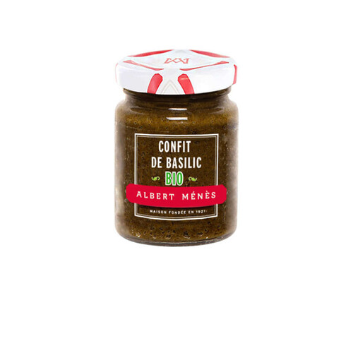 Confit de basilic Bio Albert Ménès 90g sur