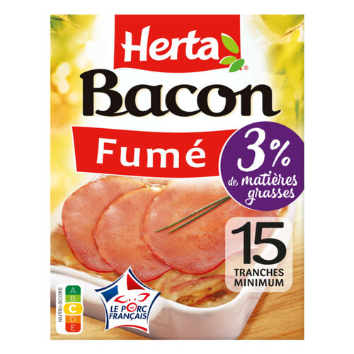 Herta bacon fumé 150g