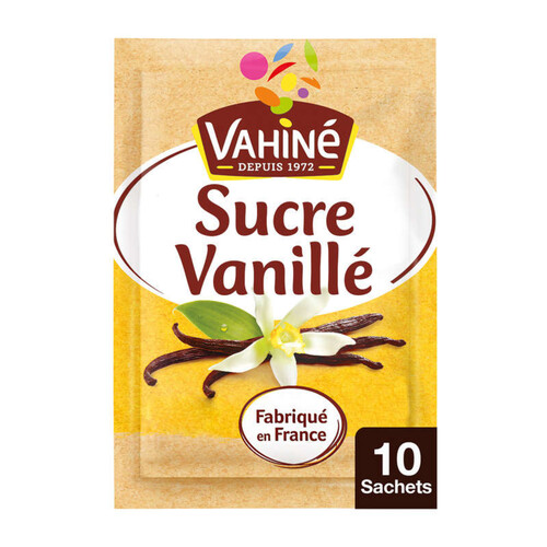 Vahiné, Sucre Vanillé 10X7.5G