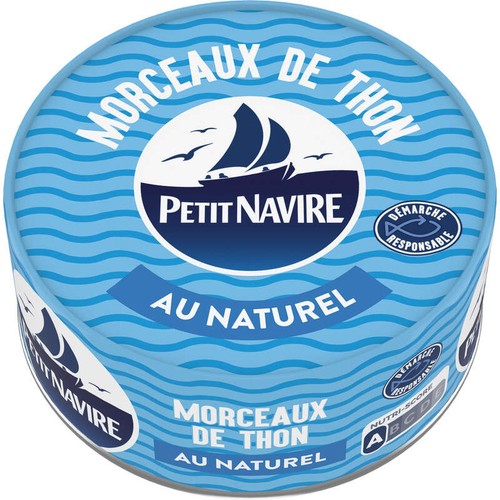 Petit Navire Thon morceaux au naturel 112g
