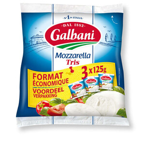 Galbani Mozzarella 3x125g
