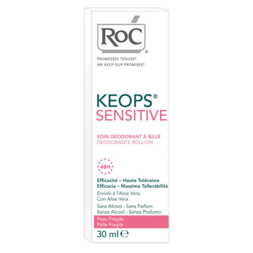 [Para] RoC Keops Sensitive Déodorant à Bille peau fragile 30ml