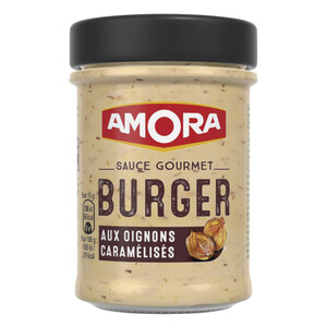 Amora Sauce Gourmet Burger Aux Oignons Caramélisés 188G