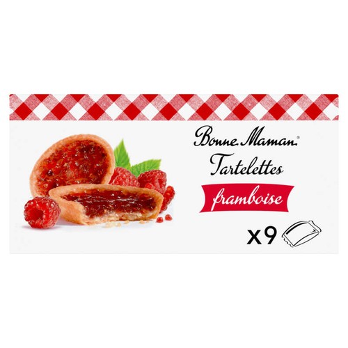 Bonne Maman Tartelettes framboise 135g