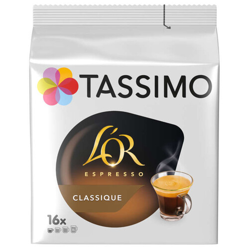 Tassimo Café L'Or Espresso Classique x16 dosettes 140g