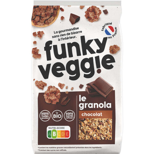 Funky Veggie Granola Chocolat bio 300g