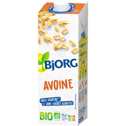 Bjorg Boisson Avoine Bio 1L