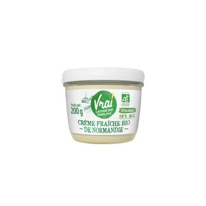 Vrai La Laiterie Familiale Crème Fraîche Bio 20cl