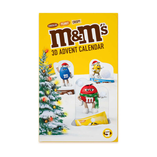 M&M'S Calendrier De L'Avent 3D 346g