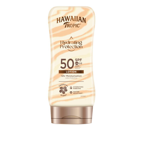 Hawaiian Tropic Crème Silk Hydration SPF50 180ml