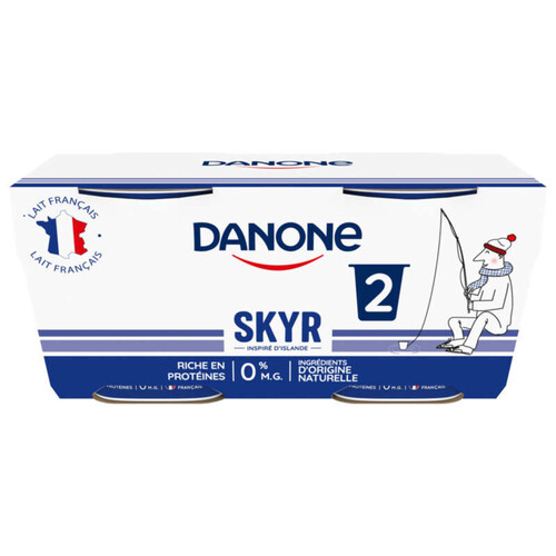 Danone Skyr Nature 0% M.G. 2x140g