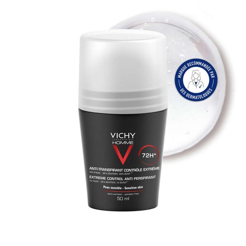 Vichy Homme Déodorant Anti-Transpirant Contrôle extrême 50ml