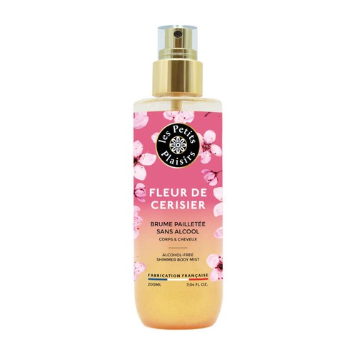 Les Petits Plaisirs Pailletée Brume Parfumée Fleur de Cerisier Sans Alccol 200ml