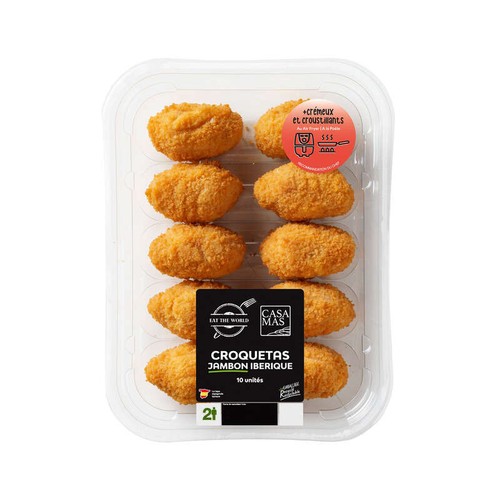 Casa Mas croquette jambon ibérique 280g