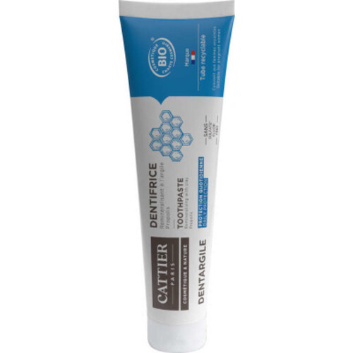 Cattier dentifrice dentargile propolis 75ml