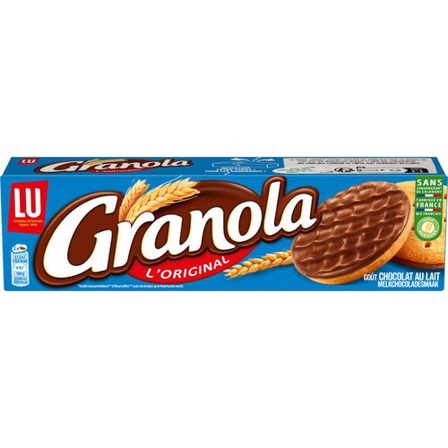 Granola Sablés nappés au Chocolat au Lait 200g