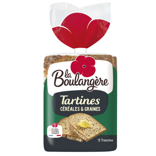 La Boulangère Tartines Cereales Campagne 450G