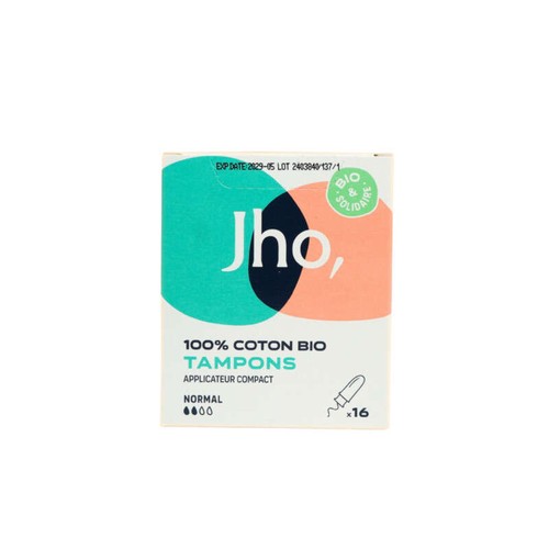 [Para] Jho Tampons applicateur compact normal Bio x16