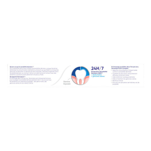 Sensodyne Dentifrice Soin Complet 75ml