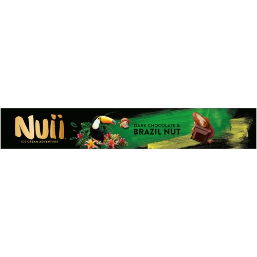 Nuii  Bâtonnets Chocolat noir & Noix du Brésil x4 276g