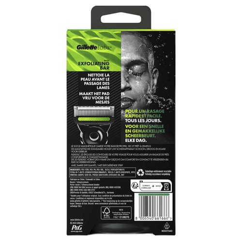 Gillette Rasoir Homme Labs 1,313kg