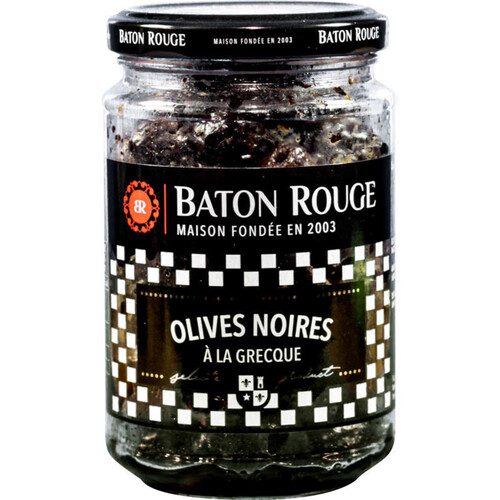 Bâton Rouge olives noires à la grecque 160g