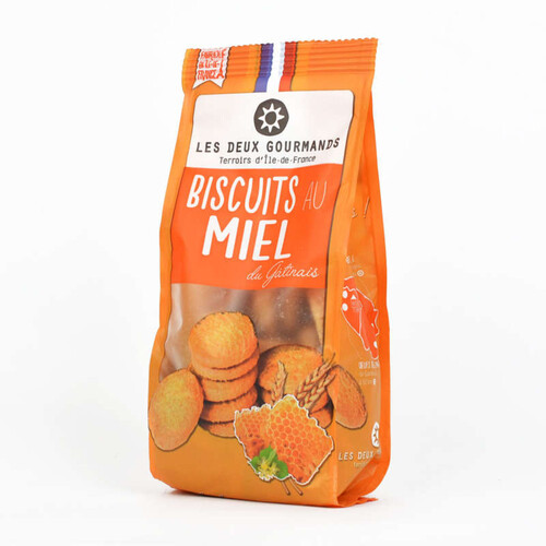 Les Deux Gourmands Biscuits Au Miel Du Gâtinais 150G