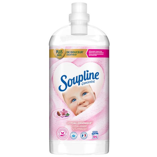 Soupline Adoucissant concentré Hypoallergénique 1,35L