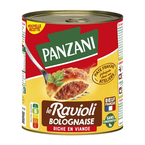 Panzani Ravioli sauce bolognaise 800g