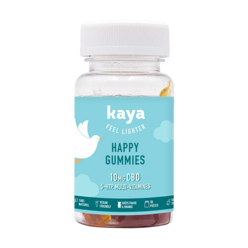 [Para] Kaya Happy Gummies 10Mg De Cbd Orange Et Fraise X30