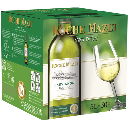 Roche Mazet Sauvignon Vin Blanc 3l
