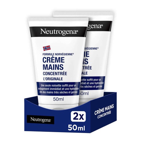[Para] Neutrogena Crème Mains Concentrée l'Originale 2x50ml