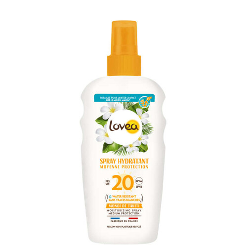 Lovea Spray Hydratant FPS20 150ml