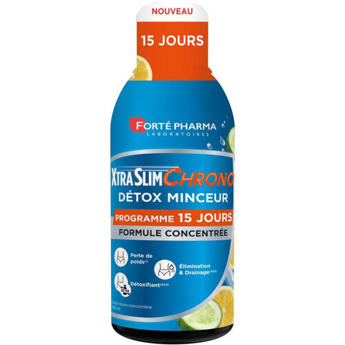 [Para] Forte Pharma Xtraslim chrono détox minceur 450ml