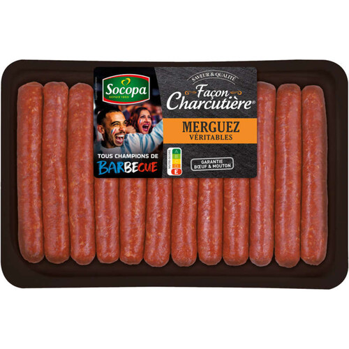 Socopa Merguez Véritables