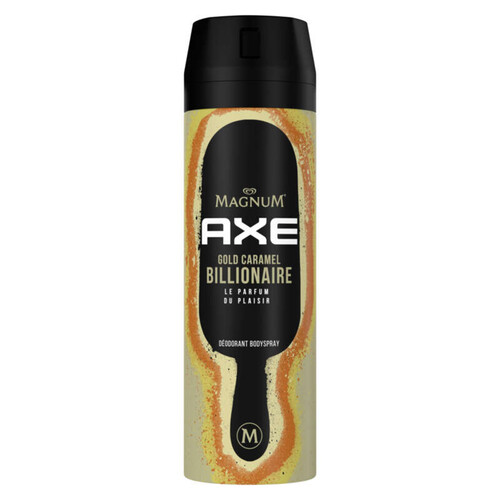 Axe Déodorant Magnum Gold Caramel Billionaire 48h Non-Stop Frais 200ml