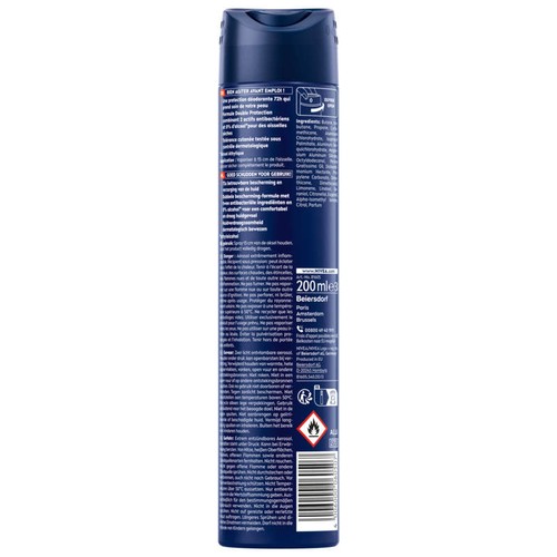 Nivea Men Déodorant spray dry impact 72h 200ml
