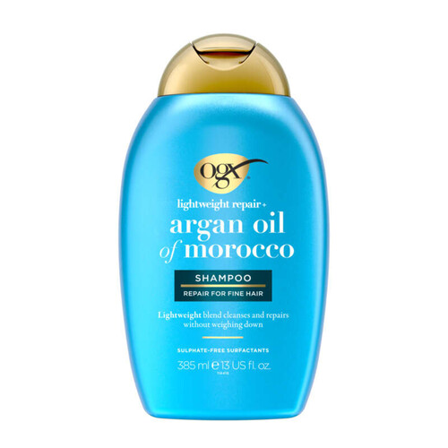 Ogx argan oil of Morocco ligh tweight shampoing 385ml