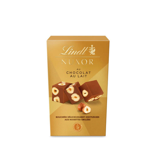 Lindt Nuxor Bouchées au Chocolat au Lait & Noisettes Grillées 150g