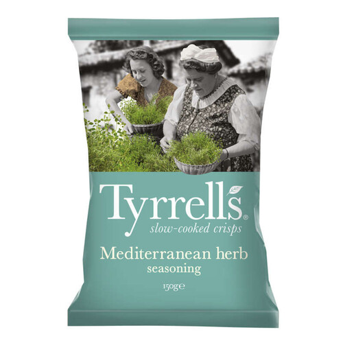 Tyrrell's Chips Herbes Méditerranéennes 150g