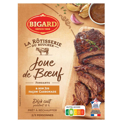 Bigard Joue de Bœuf Fondante & son Jus de Carbonade 400g