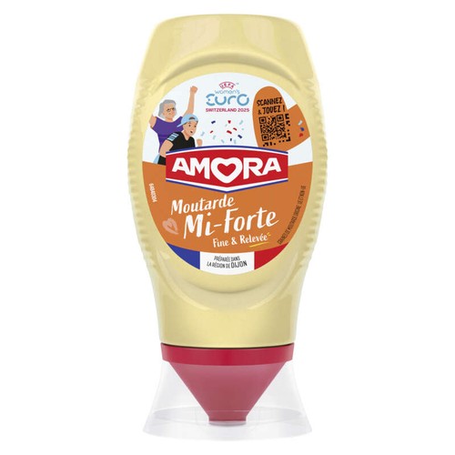 Amora Moutarde Mi-Forte 260g